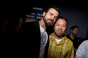 Justin Theroux and Humberto Leon