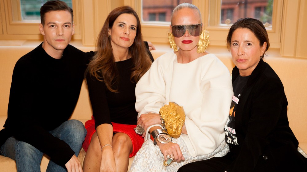 Kevin Germanier, Livia Firth, Ingela Klemetz-Farago and Natalie Kingham