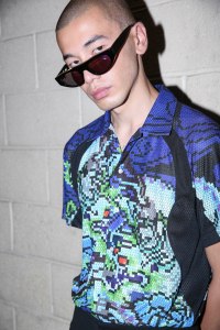Backstage at Koché RTW Spring 2019