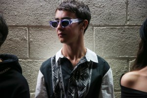 Backstage at Koché RTW Spring 2019