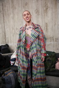 Backstage at Koché RTW Spring 2019