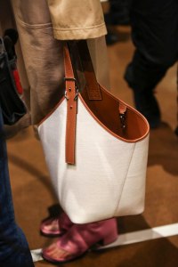 Backstage at Loewe RTW Spring 2019