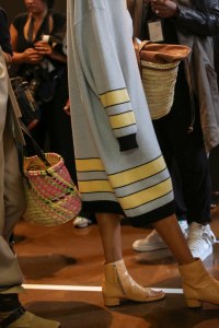 Backstage at Loewe RTW Spring 2019