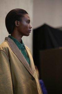 Backstage at Loewe RTW Spring 2019