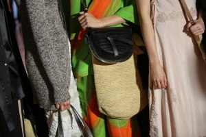 Backstage at Loewe RTW Spring 2019