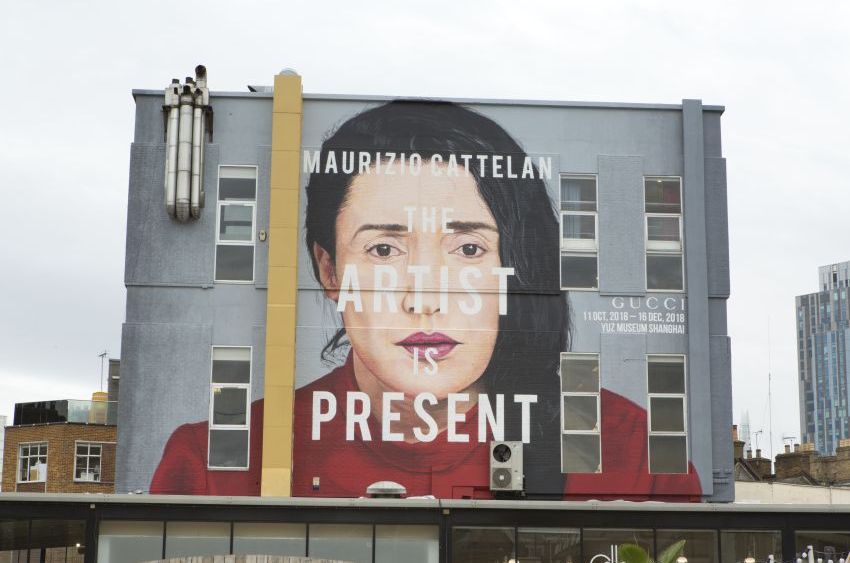Gucci Teases Shanghai Exhibit With Four Murals