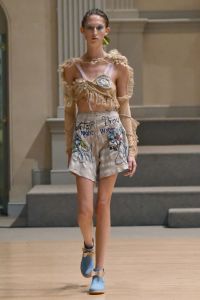 Lou Dallas Water Bow RTW Spring 2019