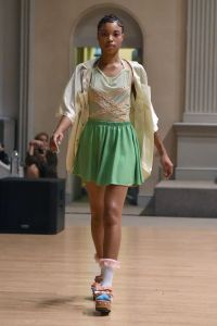 Lou Dallas Water Bow RTW Spring 2019