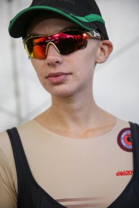 Backstage at Marine Serre RTW Spring 2019
