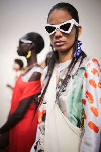Backstage at Marni RTW Spring 2019