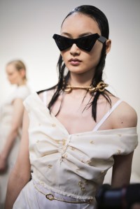 Backstage at Marni RTW Spring 2019