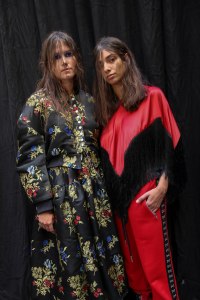 Backstage at Marques' Almeida RTW Spring 2019