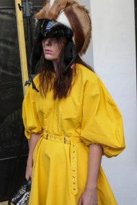 Backstage at Marques' Almeida RTW Spring 2019