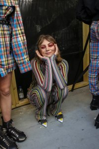 Backstage at Marques' Almeida RTW Spring 2019