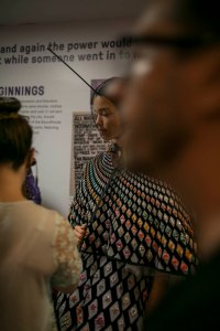 Backstage at Mary Katrantzou RTW Spring 2019
