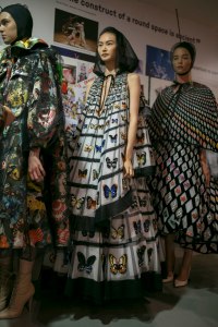 Backstage at Mary Katrantzou RTW Spring 2019