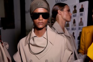 Backstage at Max Mara RTW Spring 2019