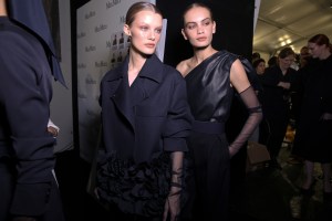Backstage at Max Mara RTW Spring 2019