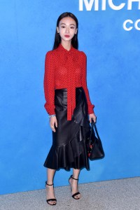 Wu JinyanMichael Kors show, Arrivals, Spring Summer 2019, New York Fashion Week, USA - 12 Sep 2018