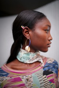 Backstage at Missoni RTW Spring 2019