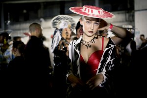 Backstage at Moschino RTW Spring 2019