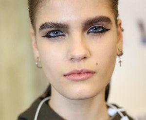 Backstage at Mugler RTW Spring 2019
