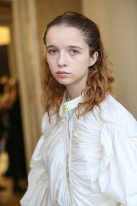 Backstage at Mugler RTW Spring 2019