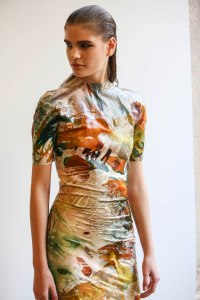 Backstage at Mugler RTW Spring 2019