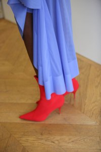Backstage at Mugler RTW Spring 2019