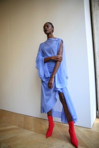 Backstage at Mugler RTW Spring 2019