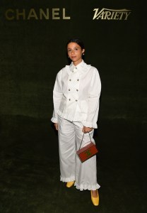 attends CHANEL and Variety Dinner at La Banane on September 9, 2018 in Toronto, Canada.
