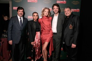 Abdulaziz bin Mohammed al-Rabban, Sheikha Aisha Al Thani, Natalia Vodianova and  Antoine Arnault
