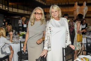 Eleanora Kennedy and Martha Stewart