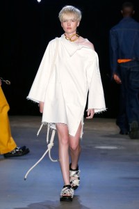 Model on the catwalkMonse show, Runway, Spring Summer 2019, New York Fashion Week, USA - 07 Sep 2018