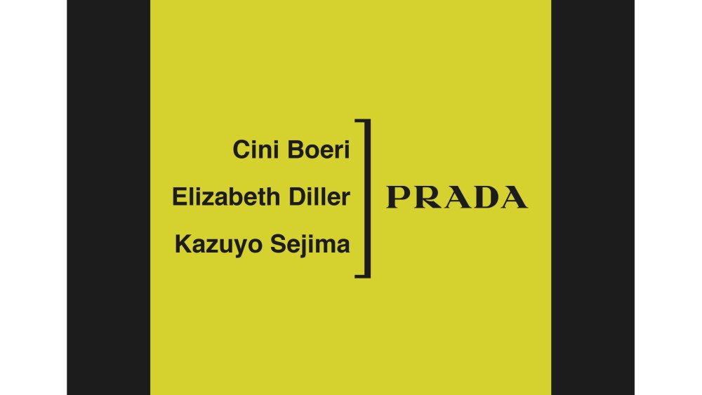 The Prada spring 2019 show invitation.