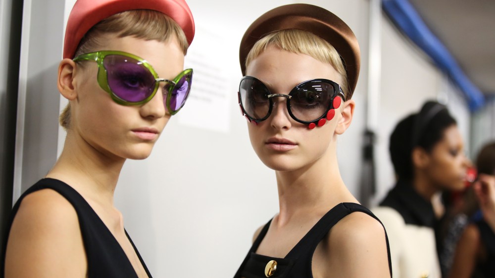 Backstage at Prada RTW Spring 2019