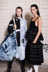 Backstage at Proenza Schouler RTW Spring 2019