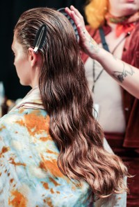 Backstage at Proenza Schouler RTW Spring 2019