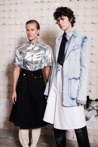 Backstage at Proenza Schouler RTW Spring 2019