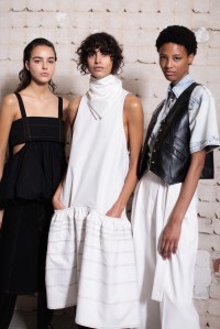 Backstage at Proenza Schouler RTW Spring 2019