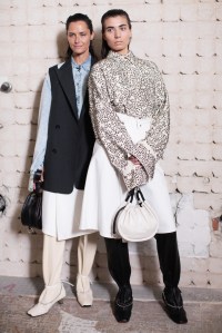 Backstage at Proenza Schouler RTW Spring 2019