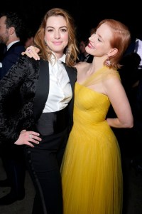 Anne Hathaway and Jessica Chastain