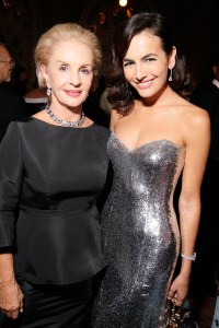 Carolina Herrera and Camilla Belle