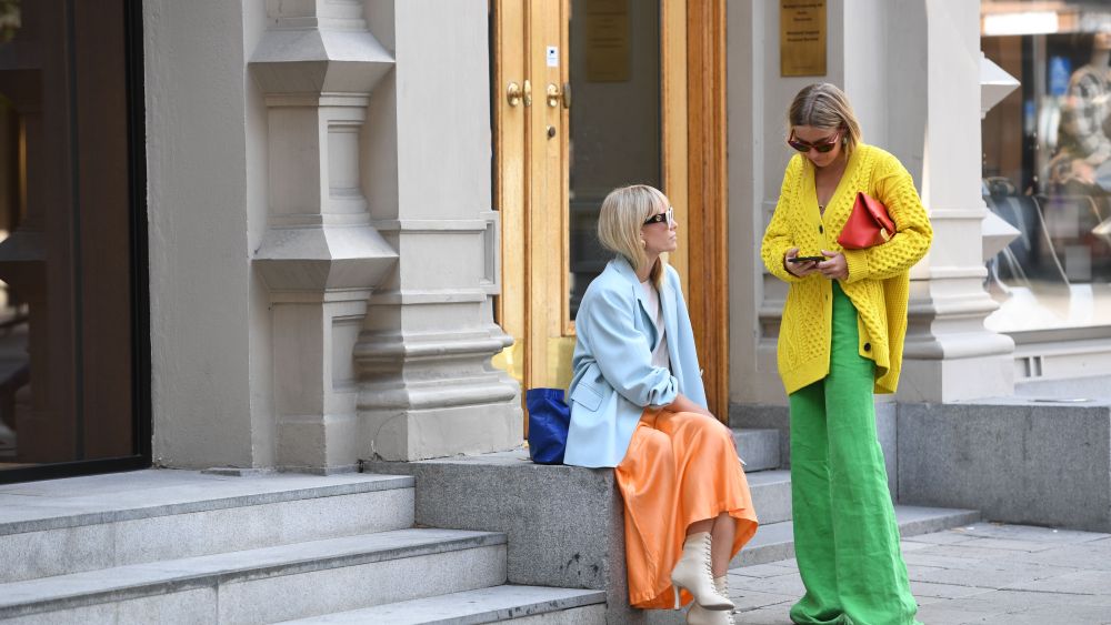 Street StyleStreet style, Spring Summer 2019, Stockholm Fashion Week, Sweden - 28 Aug 2018