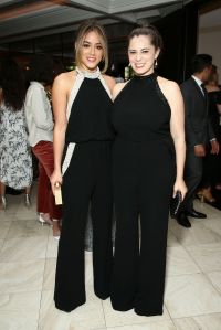 Chloe Bennet and Rachel Bloom in the front rowRachel Zoe Spring 2019 presentation, Front Row, Los Angeles, USA - 04 Sep 2018WEARING RACHEL ZOE