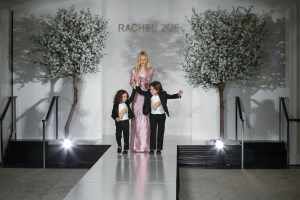 Kaius Jagger Berman, Rachel Zoe and Skyler Morrison Berman on the catwalkRachel Zoe Spring 2019 presentation, Runway, Los Angeles, USA - 04 Sep 2018