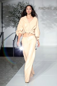 Model on the catwalkRachel Zoe Spring 2019 presentation, Runway, Los Angeles, USA - 04 Sep 2018