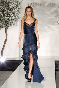 Model on the catwalkRachel Zoe Spring 2019 presentation, Runway, Los Angeles, USA - 04 Sep 2018