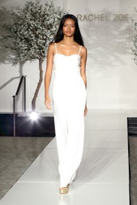 Model on the catwalk
Rachel Zoe Spring 2019 presentation, Runway, Los Angeles, USA - 04 Sep 2018