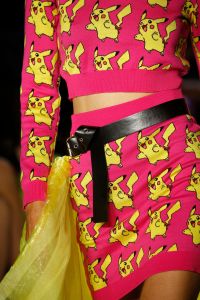 Detail of Jeremy Scott RTW Spring 2019